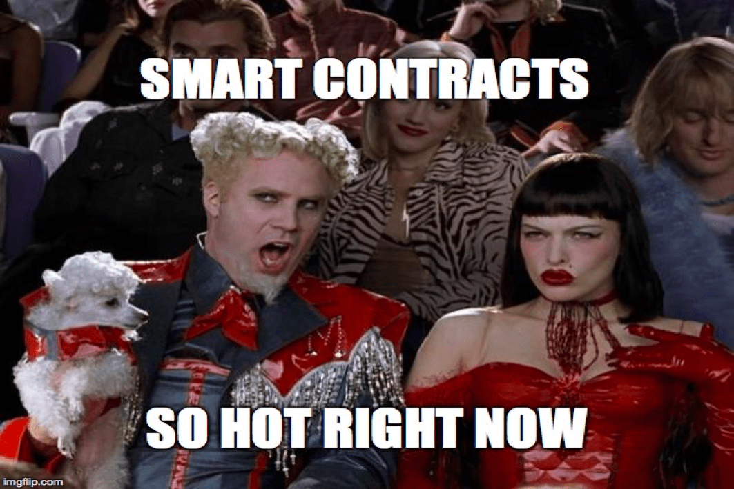 Smart contract, an upgrade for an escrow contract.